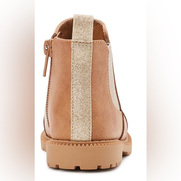 Wonder Nation Baby Girl Owl Chelsea Boot - Picture 3 of 5